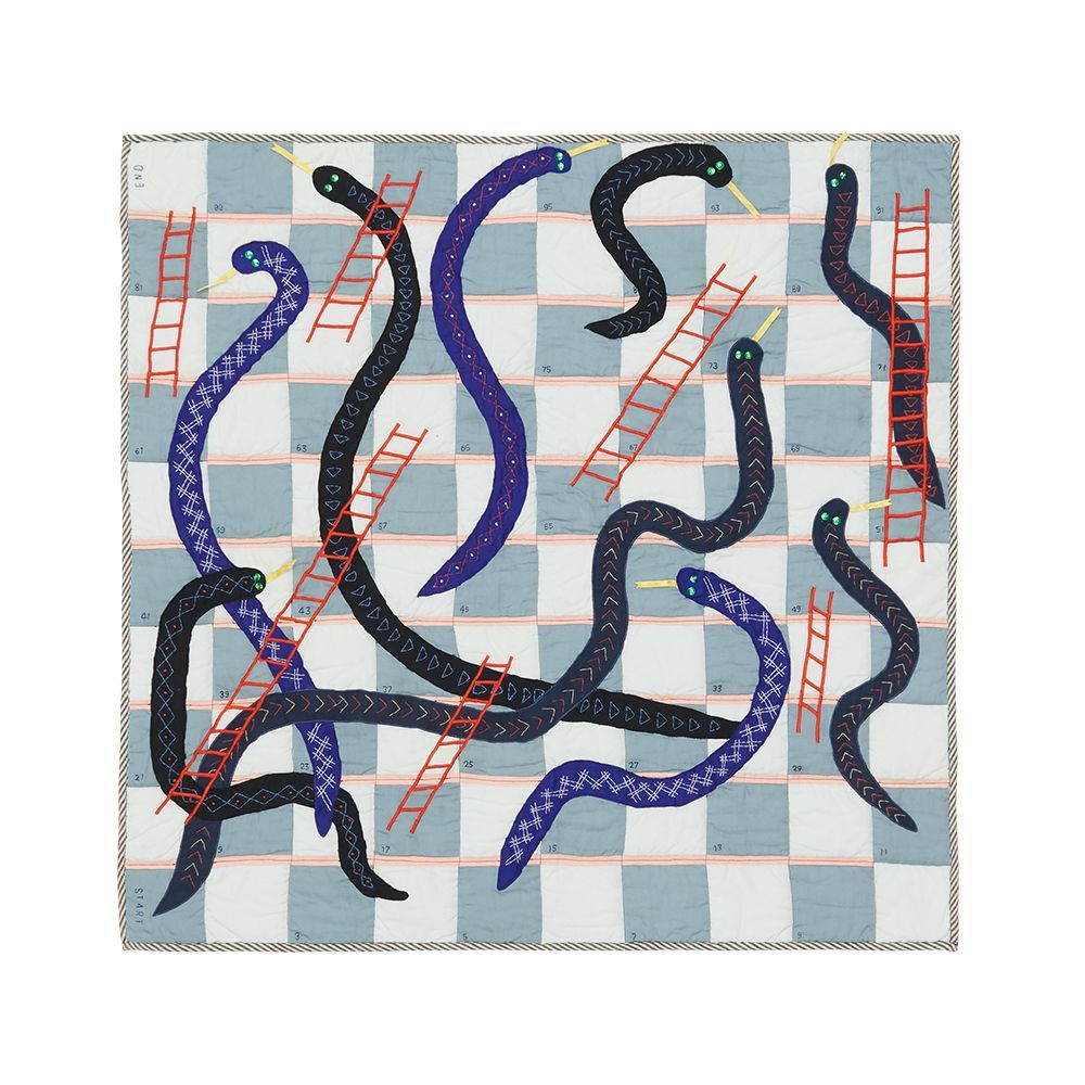 Snakes & Ladders Game Quilt