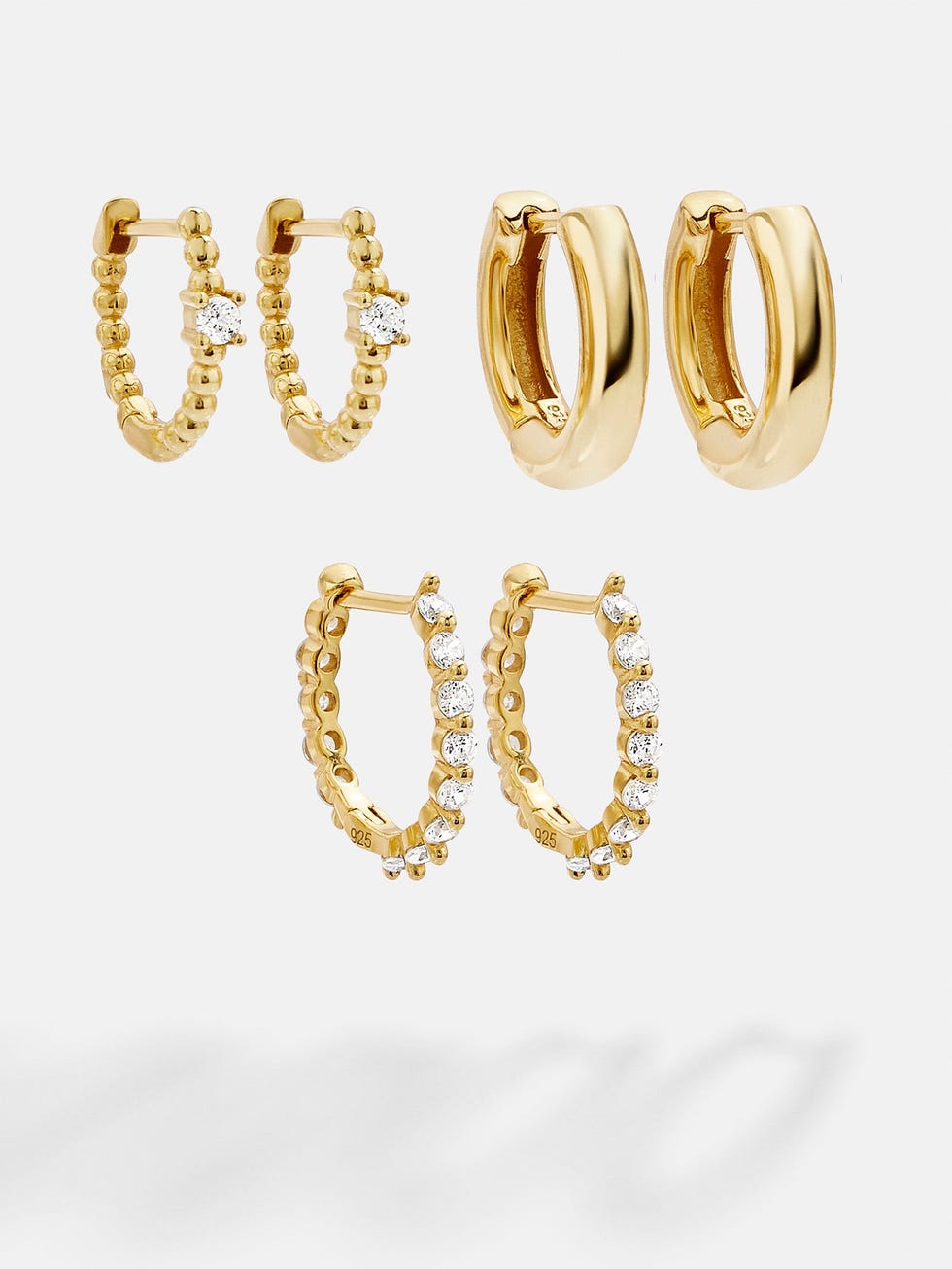 Lauren 18K Gold Earring Set