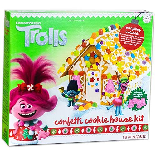 Trolls Holiday House Gingerbread Cookie Kit 