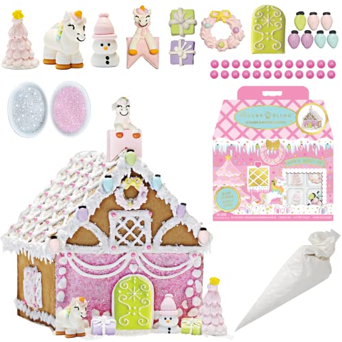 Unicorn Magical Merryland Gingerbread House Kit