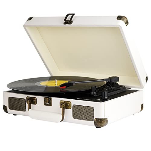 DIGITNOW! Vinyl Record Player, Suitcase Design