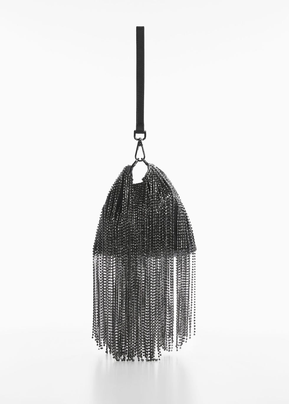 Crystal fringe bag