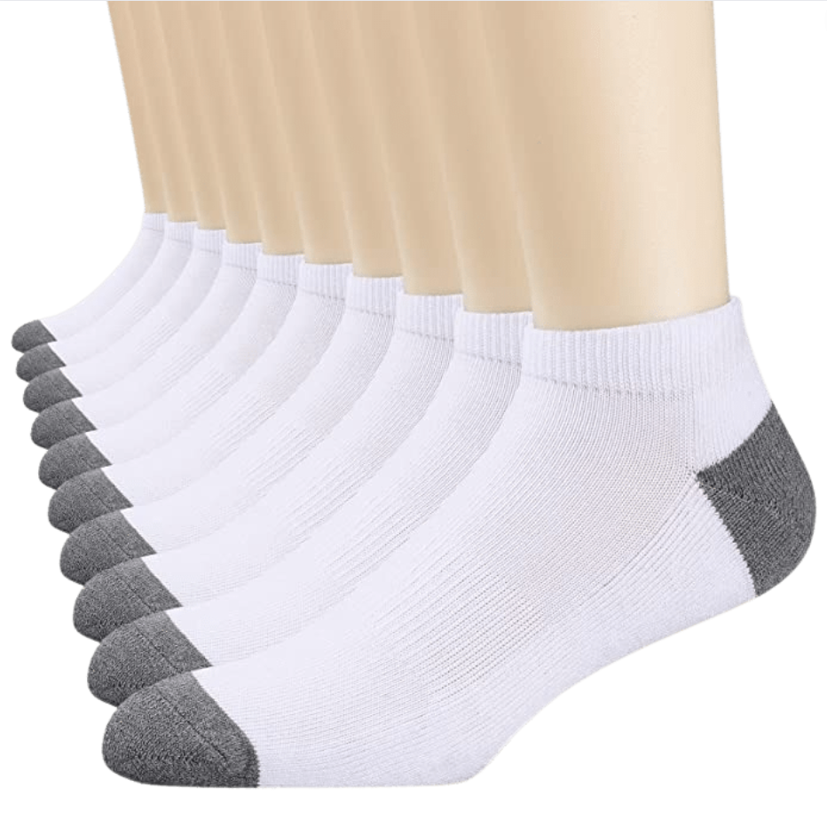 Cushion Ankle Socks, 10 Pack