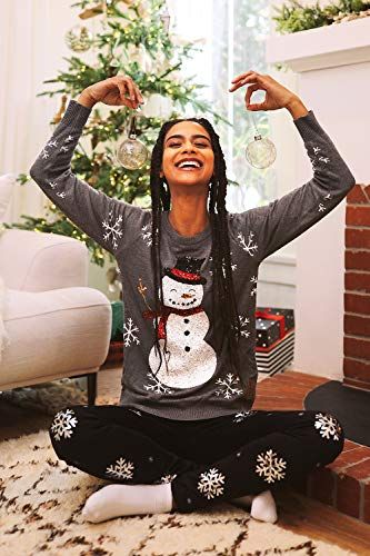 Elegant womens hot sale christmas sweaters