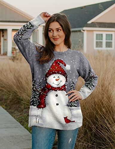 Nice christmas 2025 sweater womens