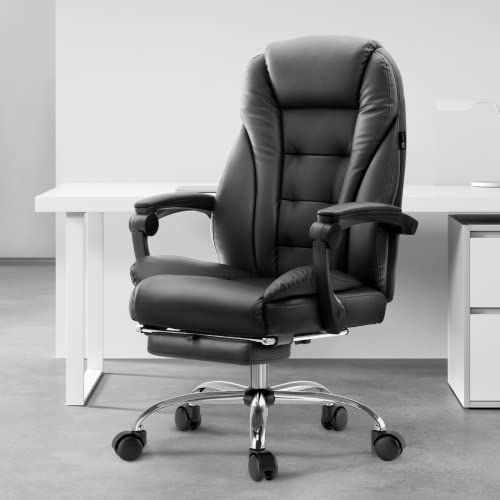 Ergonomic Executive PU Leather Swivel Desk Chair