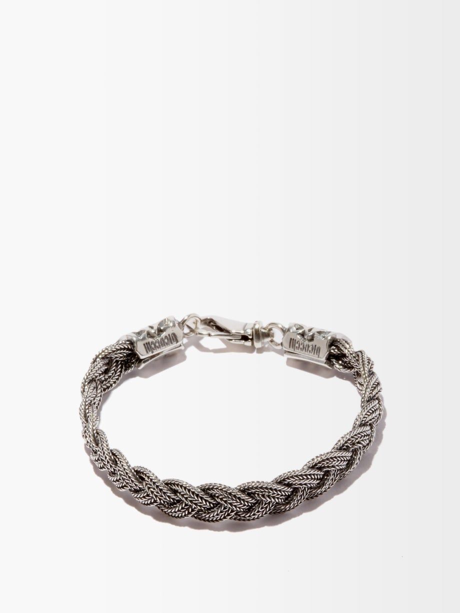 Emanuele Bicocchi celtic-braid necklace - Silver