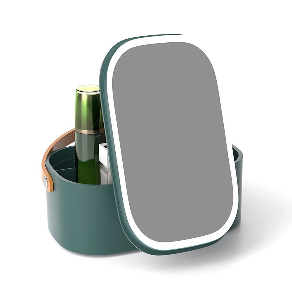 Makeup Case with Mirror and Light