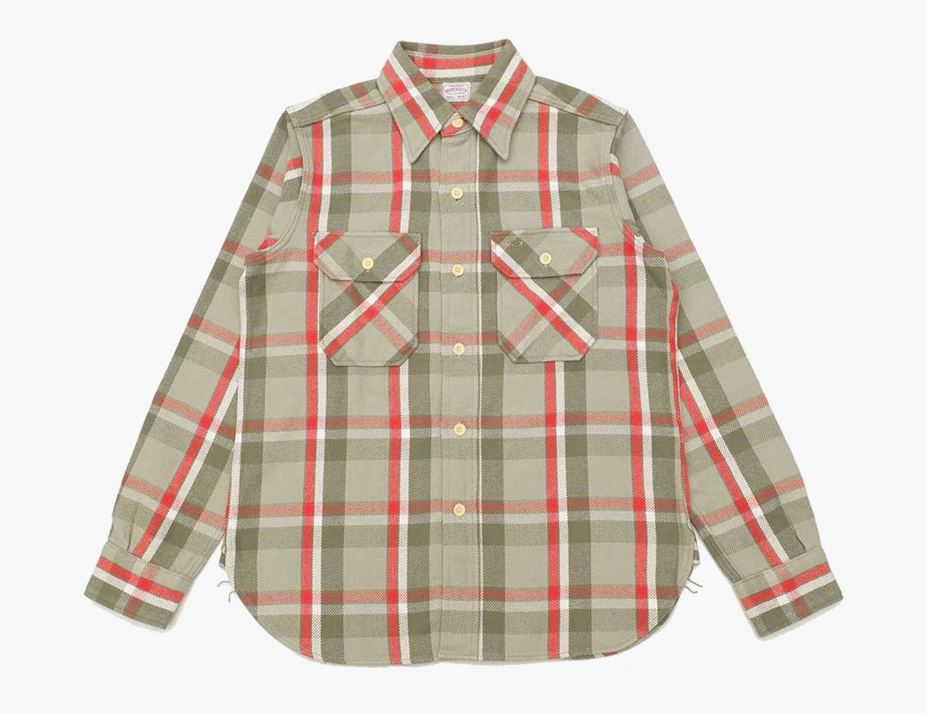 Natural Colored Plaid Flannel Shirt – THE WEARHOUSE