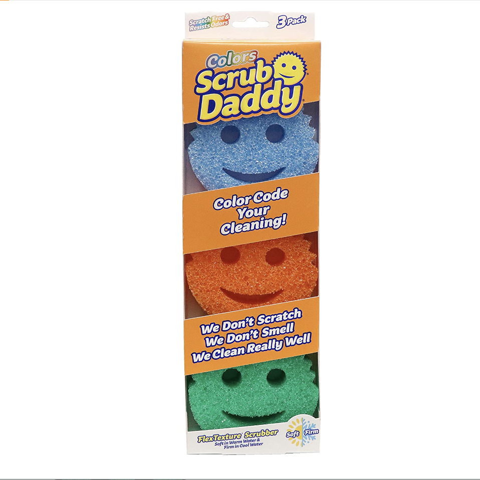 Scrub Daddy Scrub Mommy Essentials All Purpose Sponge Case Of 120