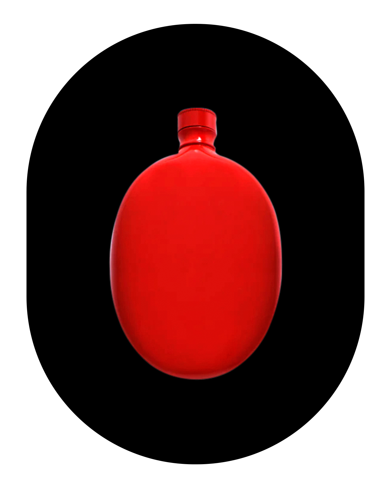 Red Flask design by Odeme