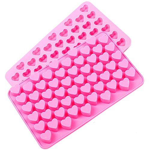Silicone Mini Heart Candy Molds