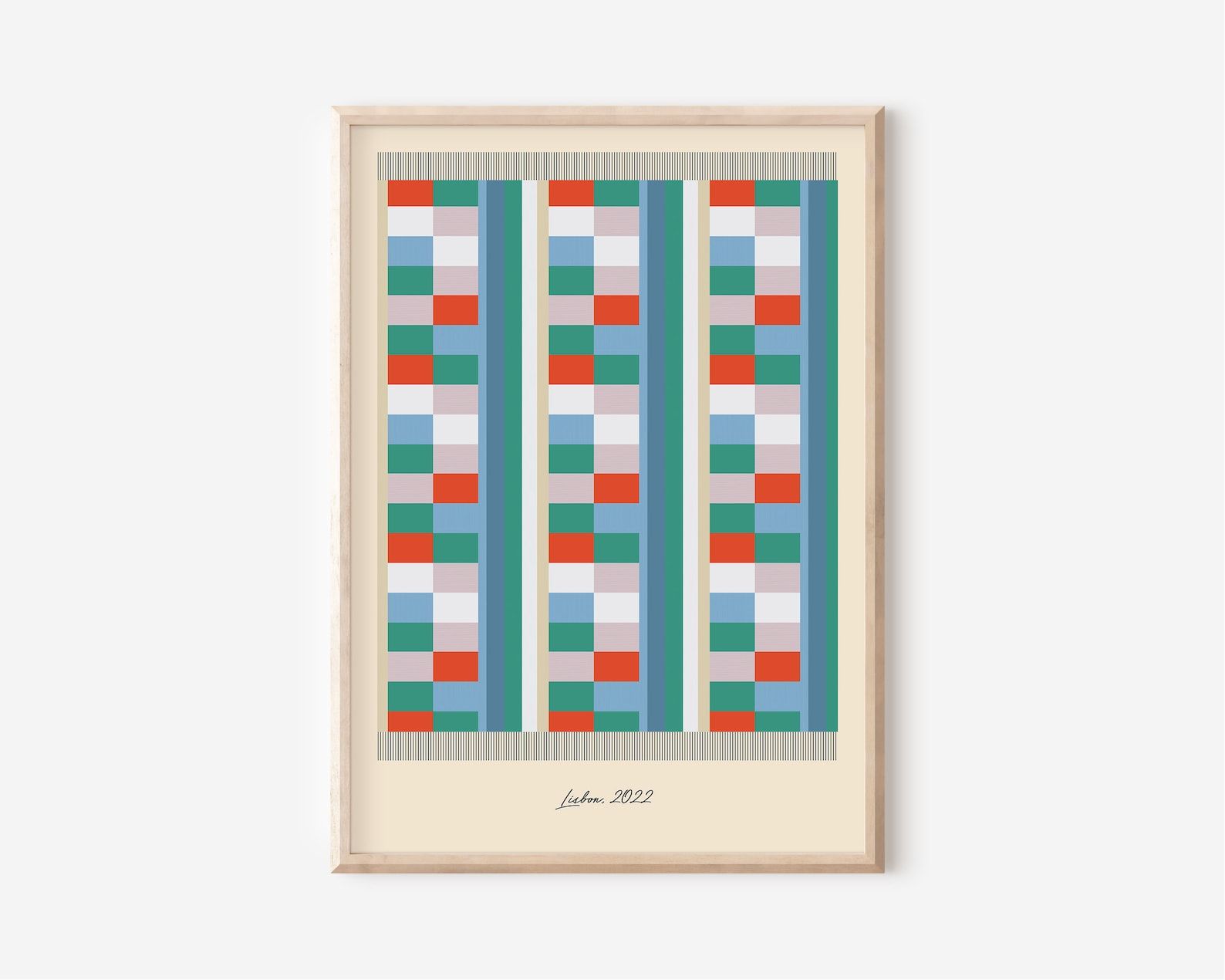 "Bauhaus Quilt" Print