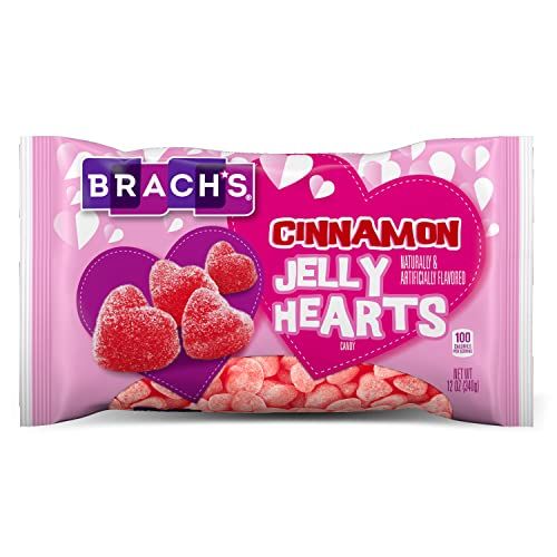 Cinnamon Jelly Hearts Candy