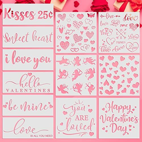  KatchOn, Happy Valentines Day Stickers for Kids - Pack
