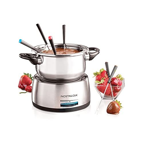 Stainless Steel Electric Fondue Pot 
