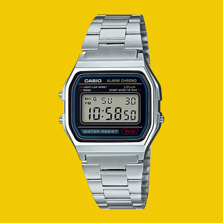 Casio A158WA-1DF Stainless Steel Digital Watch Casio A158WA-1DF Stainless Steel Digital Watch