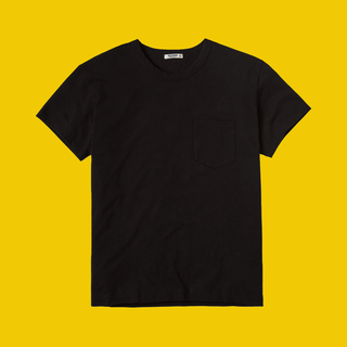 Black Slub Vintage Pocket Tee Black Slub Vintage Pocket Tee