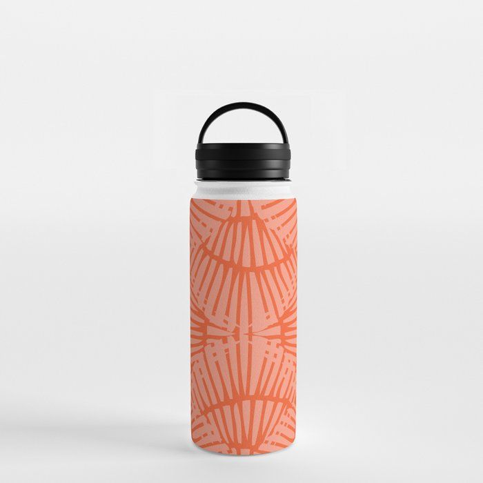 Basketweave-Persimmon Water Bottle