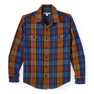 Outerknown Flannel Blanket Shirt Outerknown Flannel Blanket Shirt