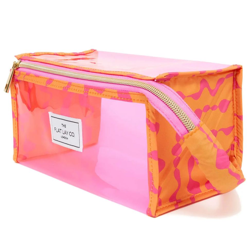 Flat Make-up Jelly Box Bag