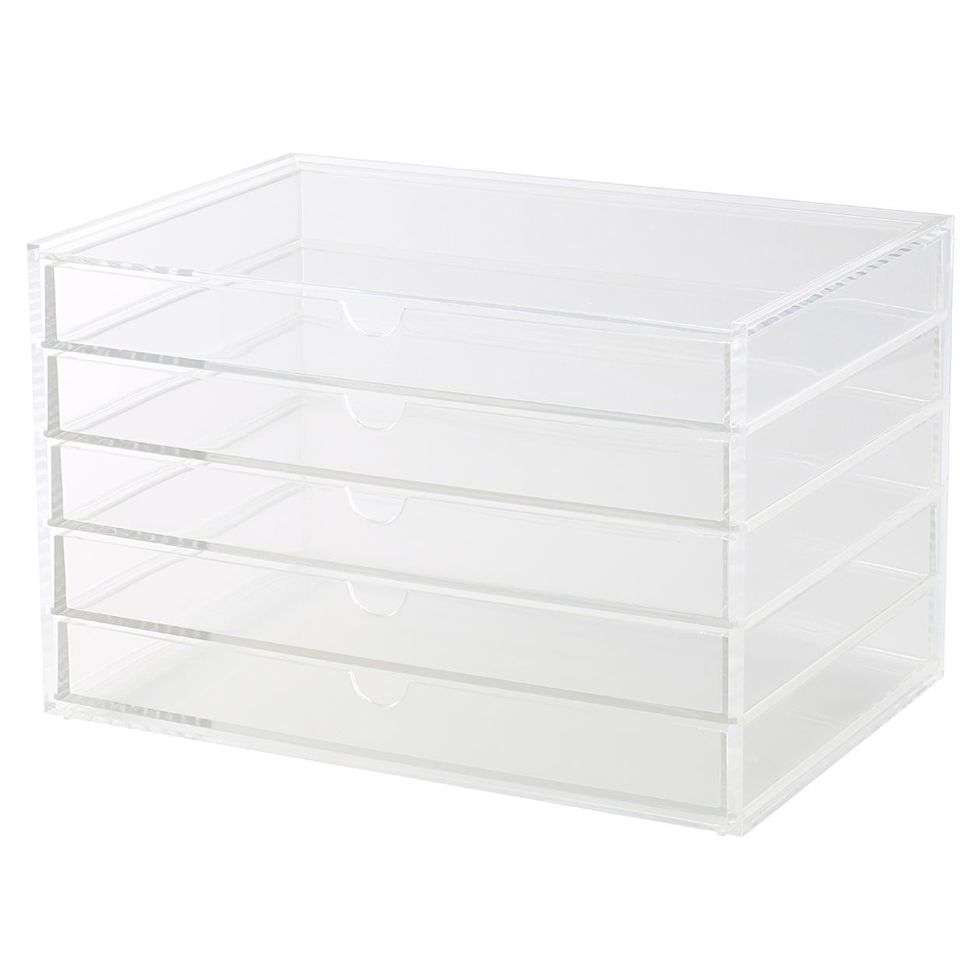 Acrylic Box with Wide Drawers