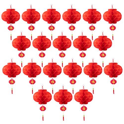 68PCS Chinese New Year Decorations 2023, Lunar New Year Decor Red