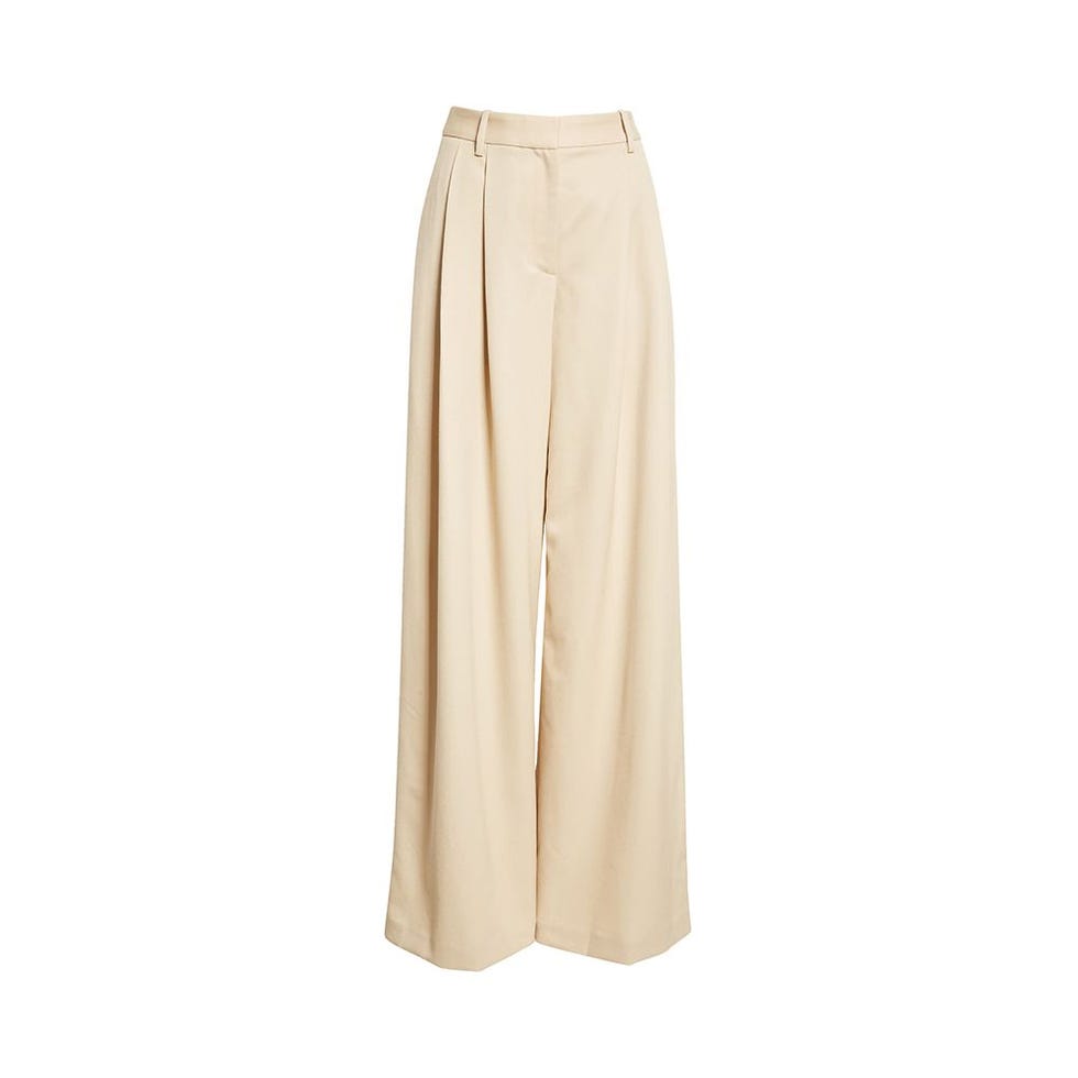 Dillon Virgin Wool Wide Leg Pants