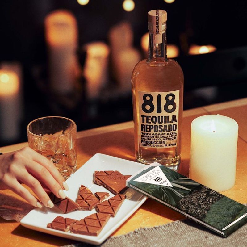 Tequila and Toffee Chocolate Bar