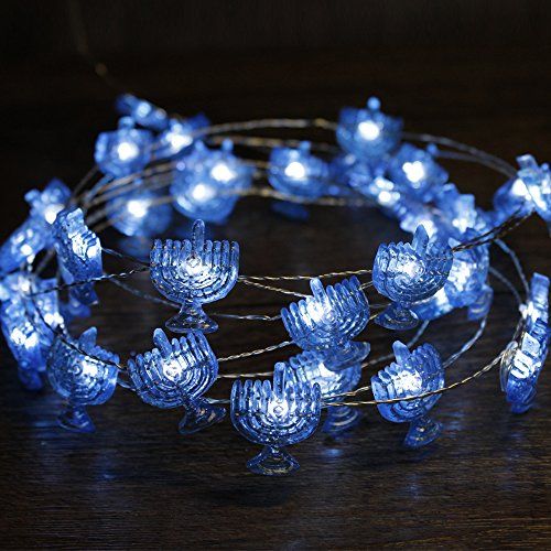 Hanukkah Decorative String Lights