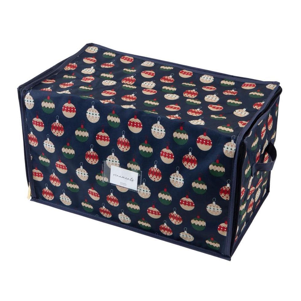 HOLDN' STORAGE Christmas Ornament Storage Container Box with