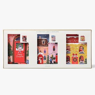 Christmas Houses Cards