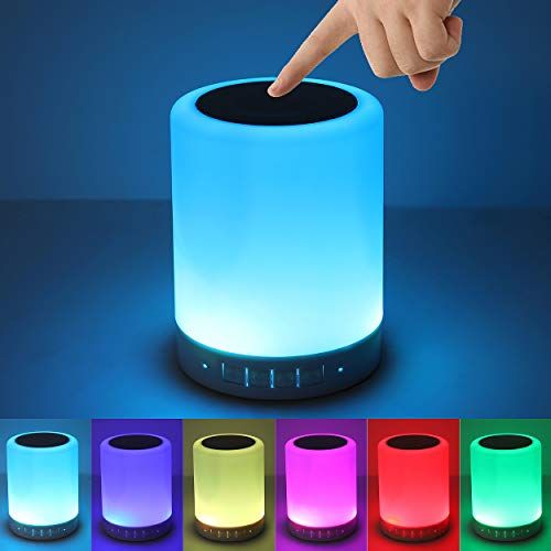Bedside Lamp With Bluetooth Speaker