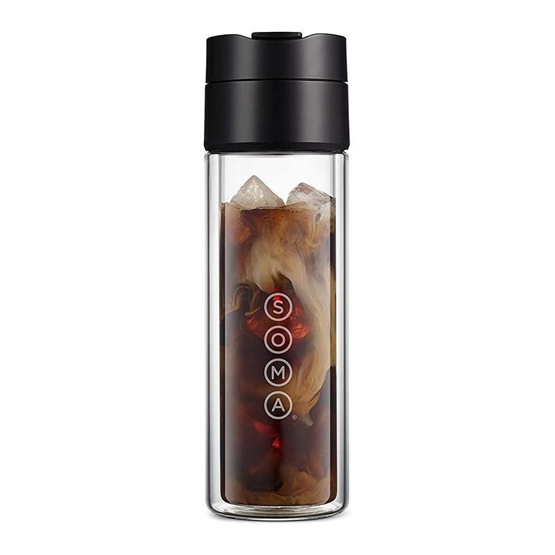 Double-Wall Glass Cold Brew Bottle