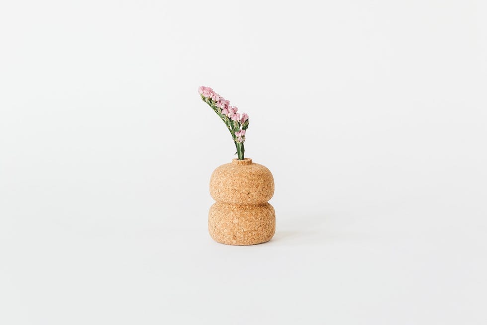 Cork Double Bud Vase