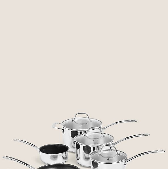 Induction Cookware Set, Fadware Pots and Pans Set Nonstick, Dishwasher Safe  Pan Sets for Cooking, Utensils Set w/Frying Pans, Saucepans & Stockpot