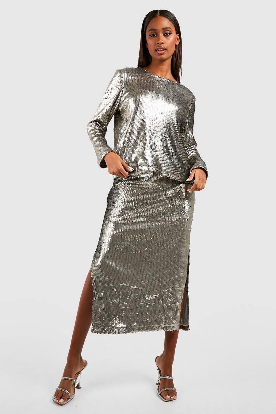 Sequin dresses shop and skirts