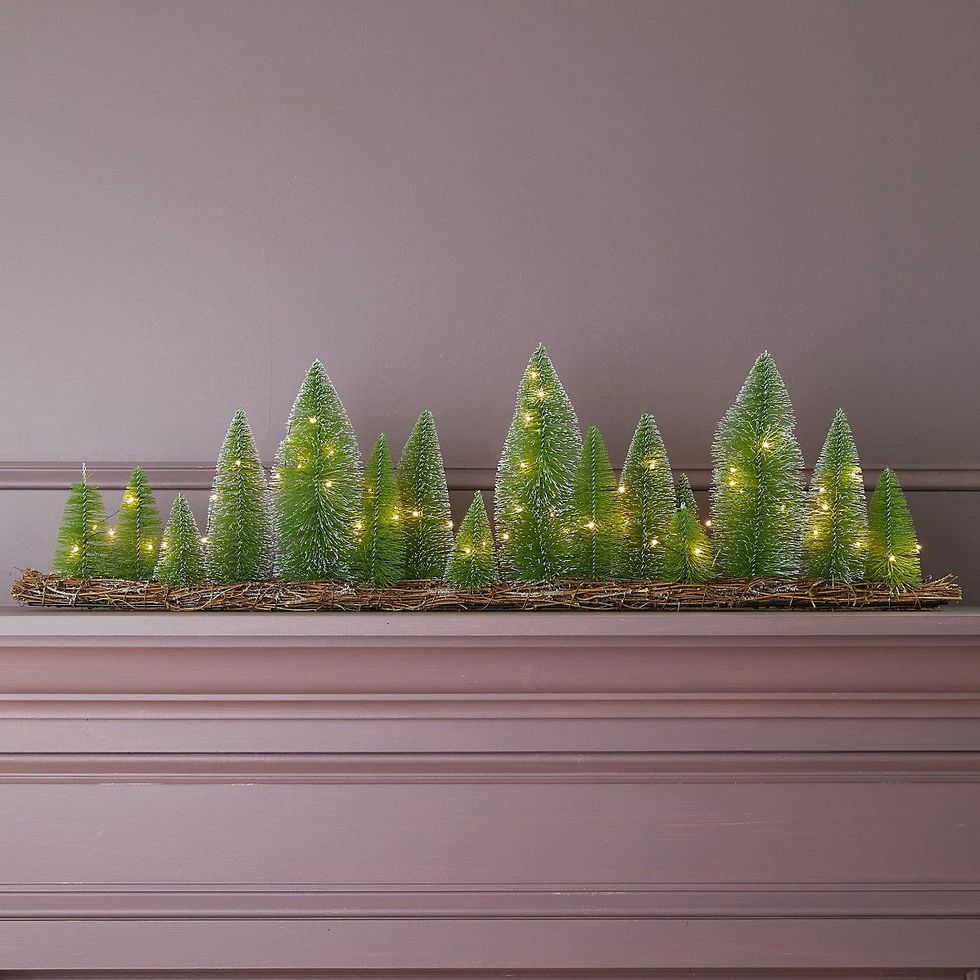LED Brush Tree Forest Table Piece
