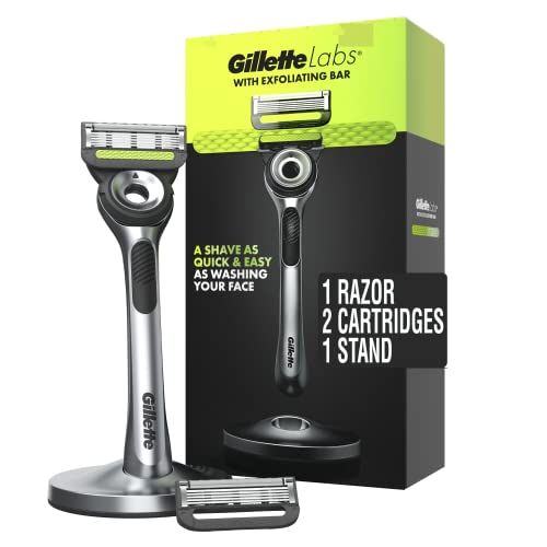 Mens Razor with Exfoliating Bar by GilletteLabs