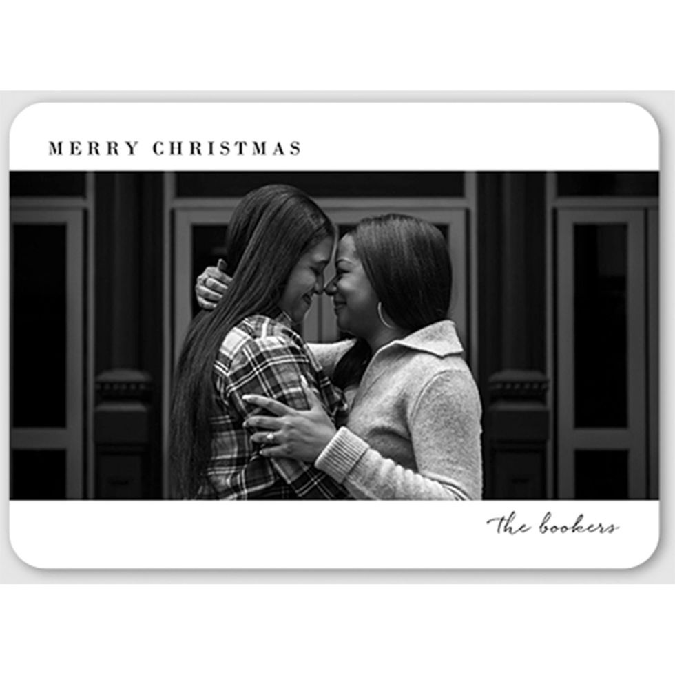 Wide View Holiday Card