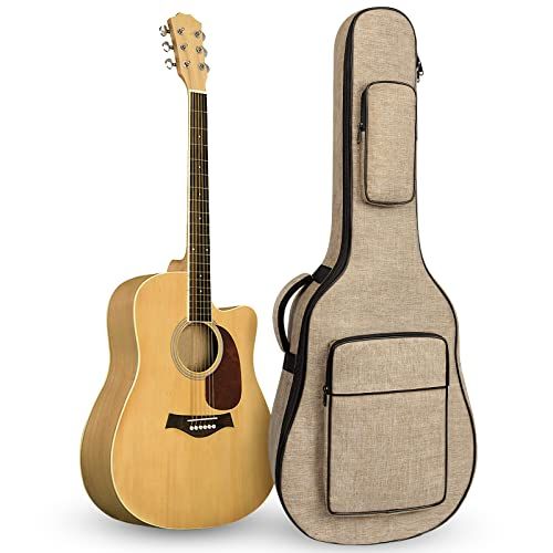  Acoustic Guitar Bag with 0.5 Inch Thick Padding 