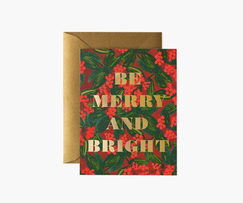 Merry Berry Greeting Card