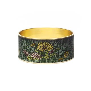 Chrysanthemum Bangle Bracelet
