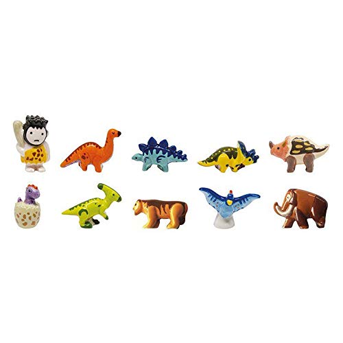 Dinosaurios de porcelana