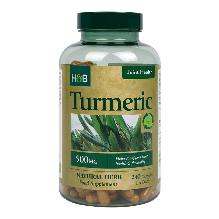 Holland & Barrett Turmeric 500mg 240 Capsules