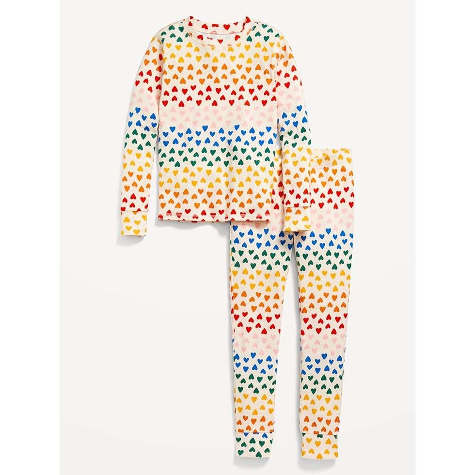 Gender-Neutral Matching Snug-Fit Pajama Set for Kids