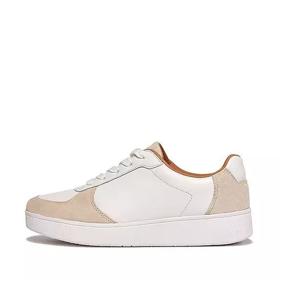 Rally Leather/Suede Panel Trainers