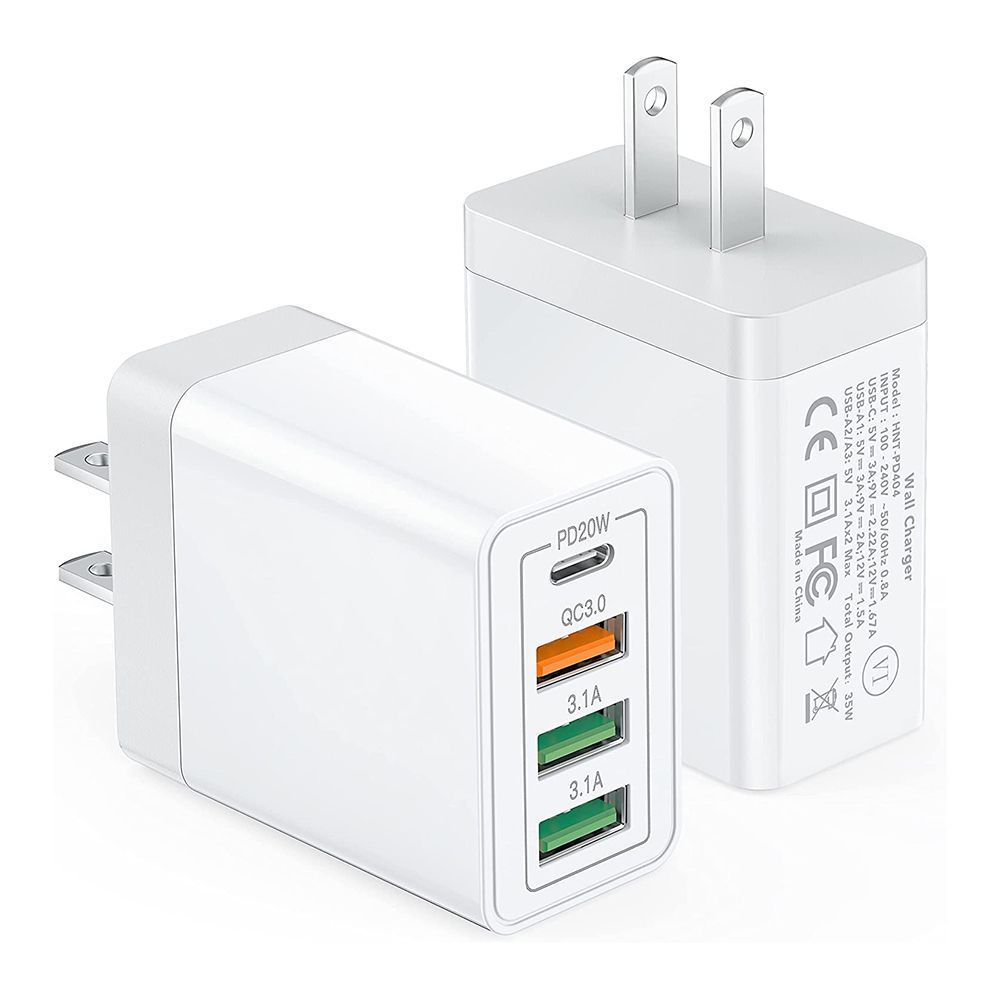 35W USB C Wall Charger Block, 2-Pack