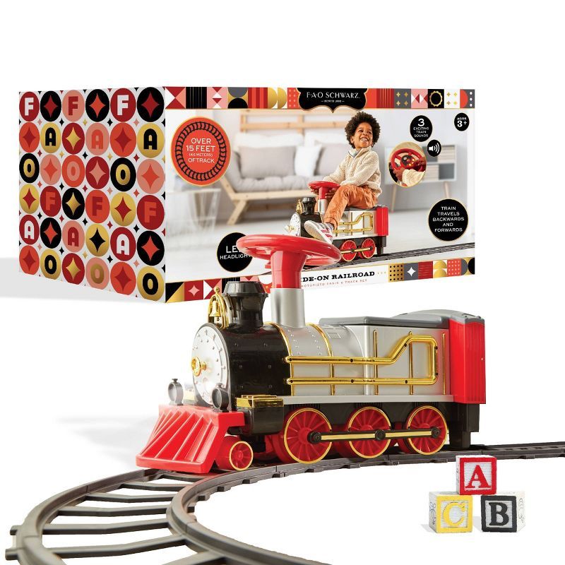 Fao schwarz train set sales 30pcs