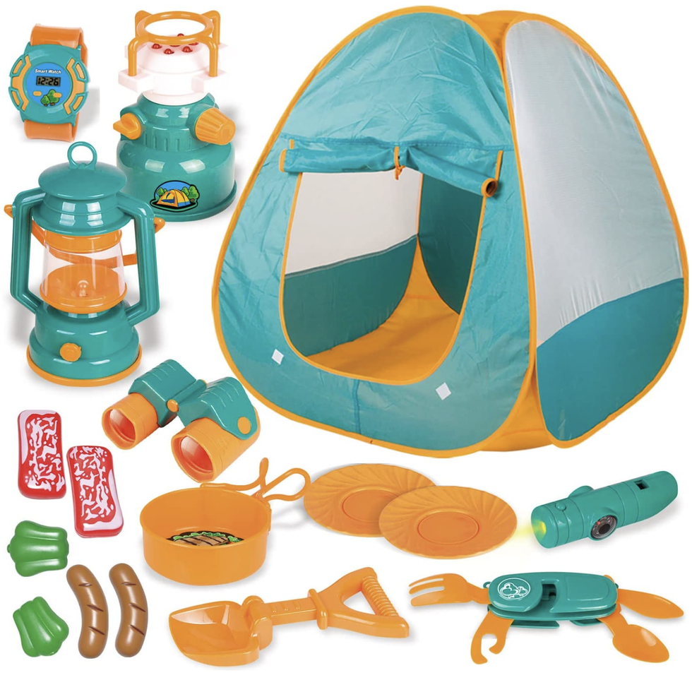 Pop Up Tent and Camping Gear Set